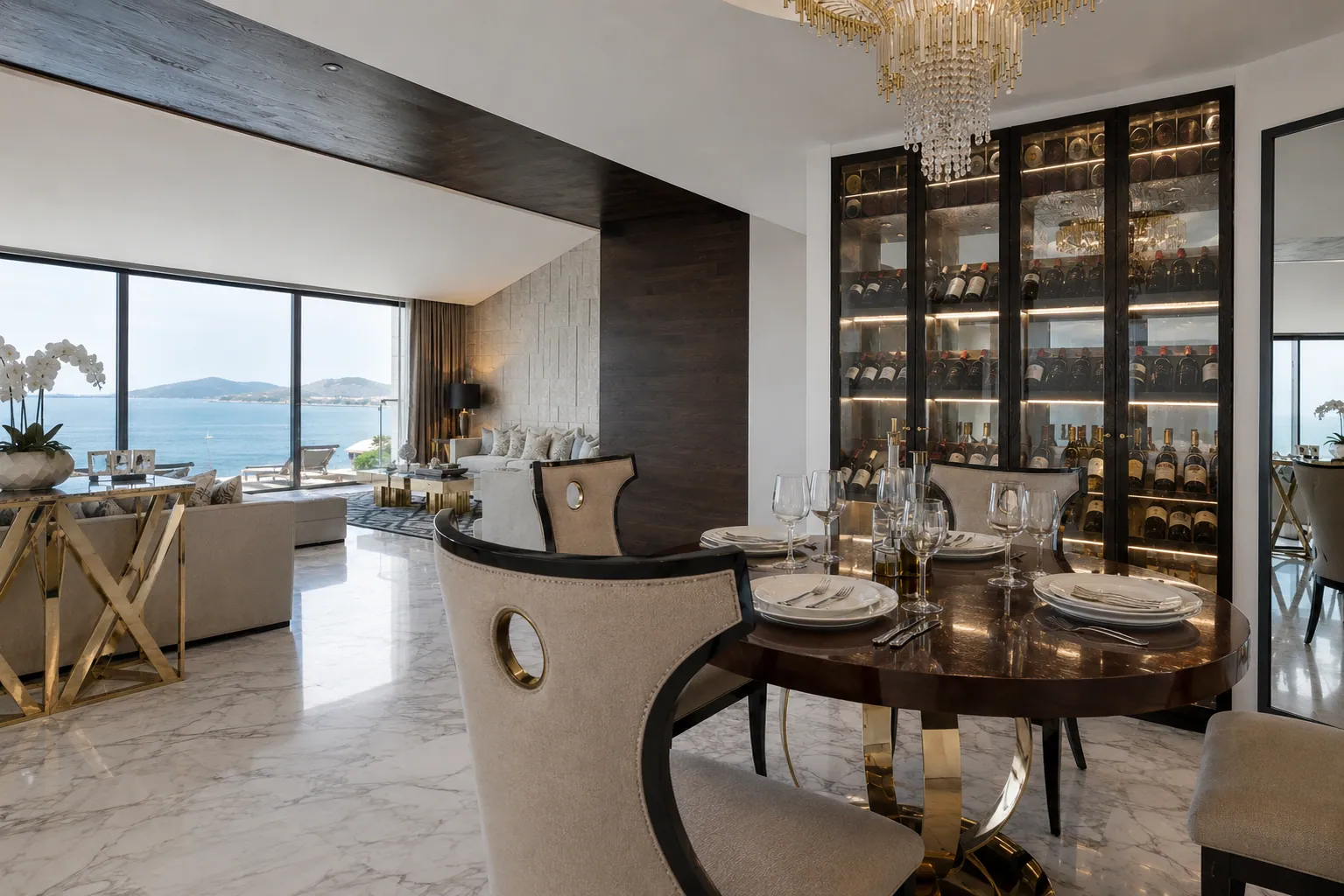 Cannes Penthouse interior detail, Cannes, France
