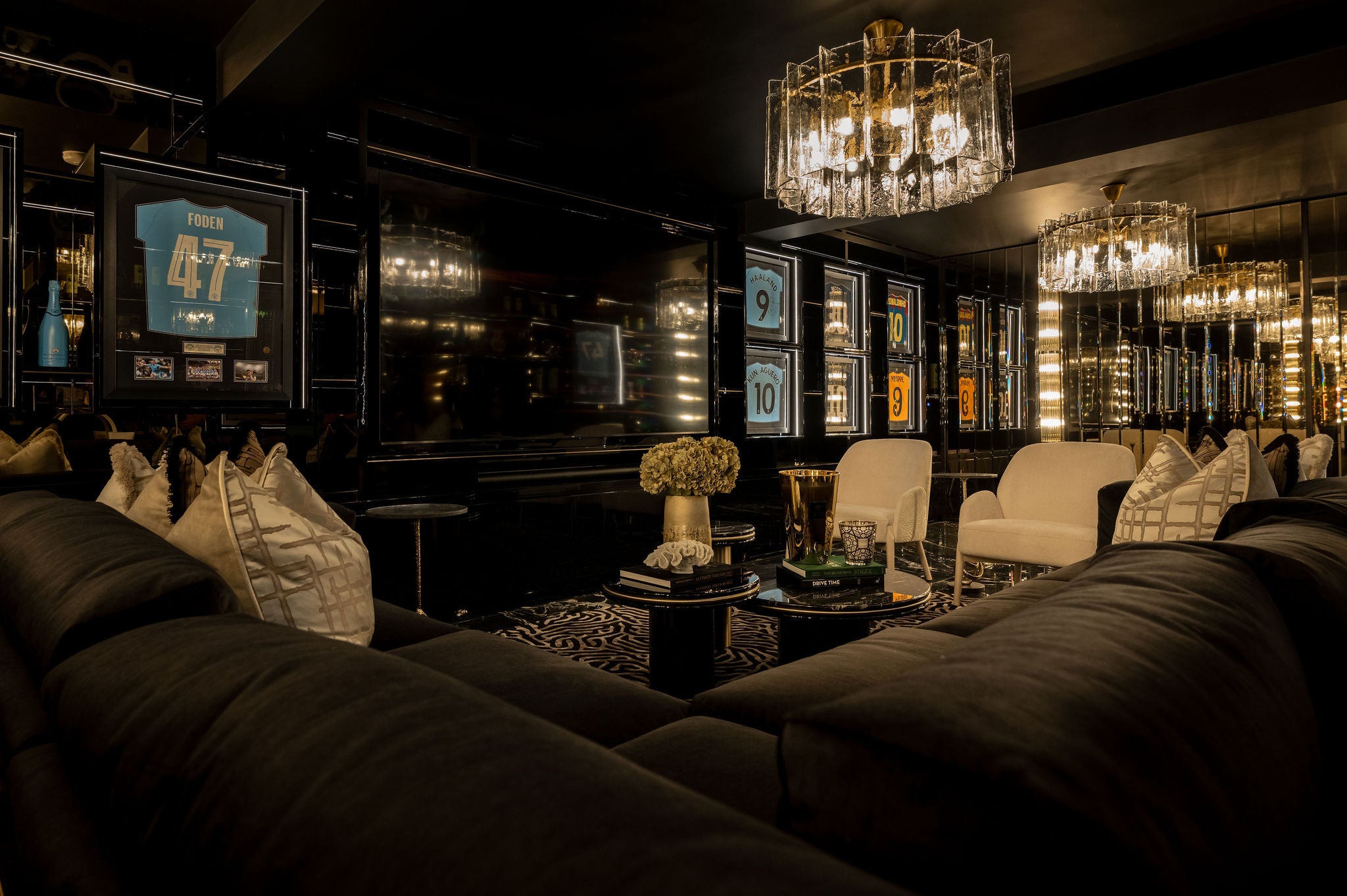 Trophy Lounge interior detail, Cheshire