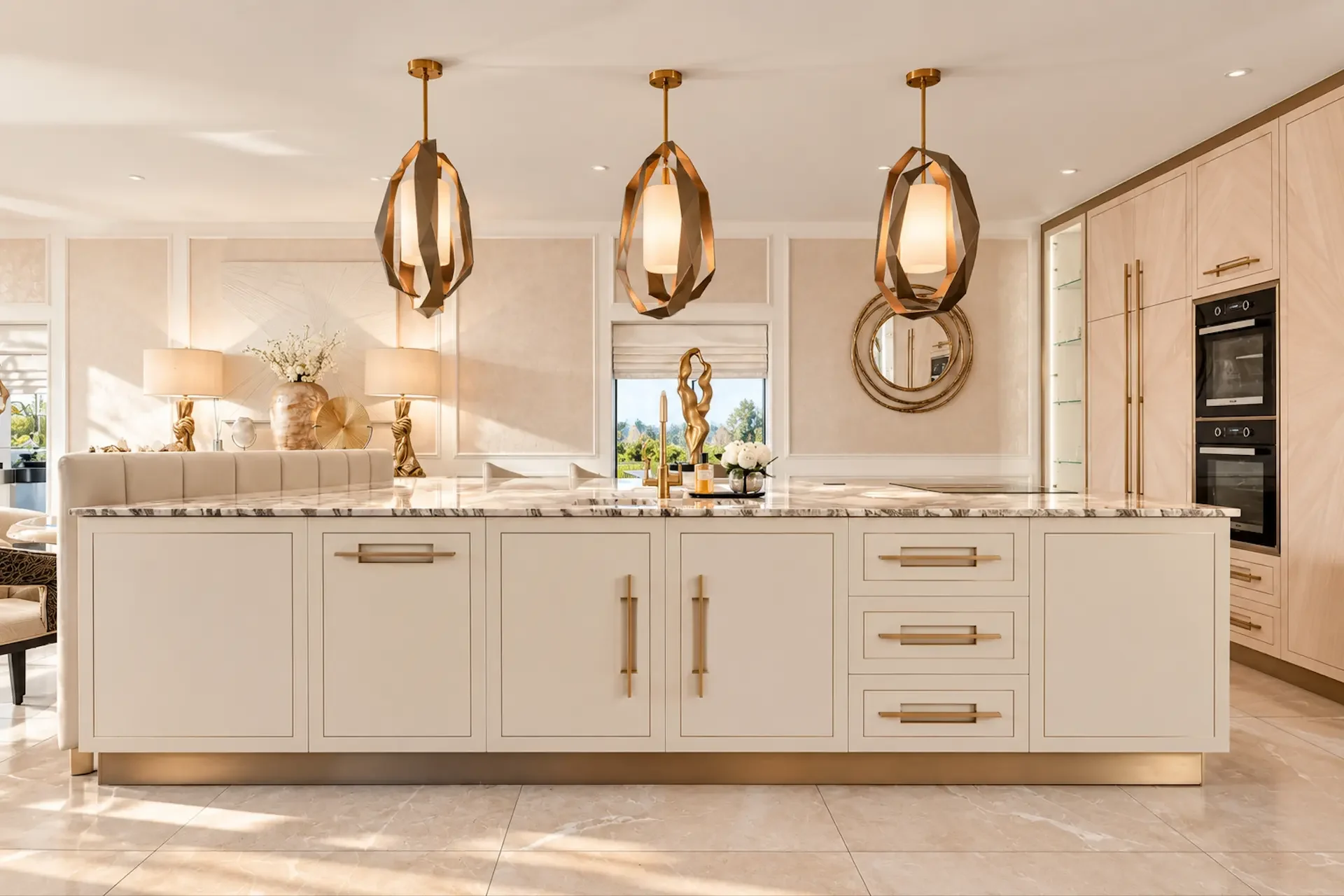 The Lake House interior, Cheshire