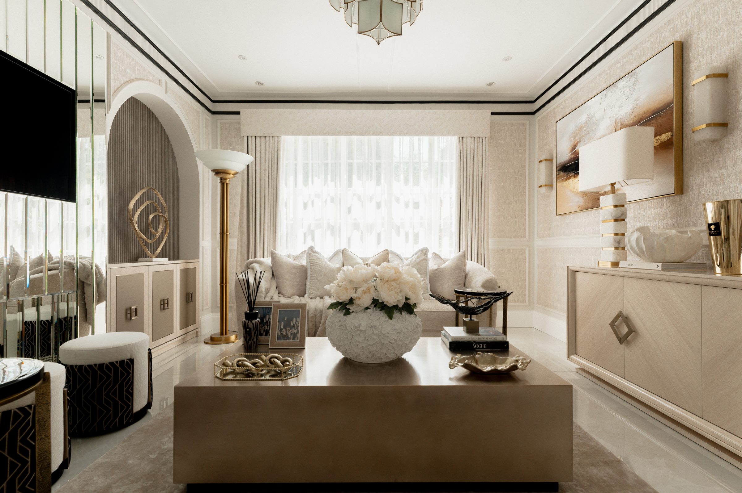 The White House interior, Edgbaston, Birmingham