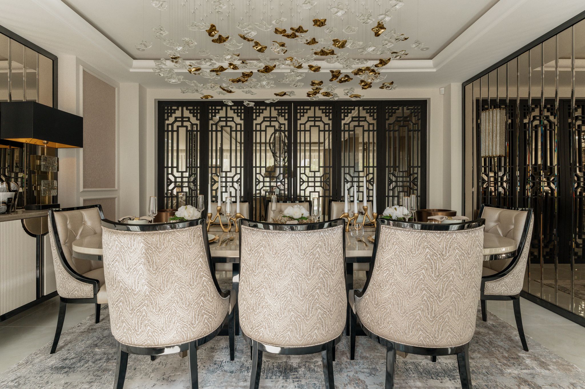 The White House interior detail, Edgbaston, Birmingham