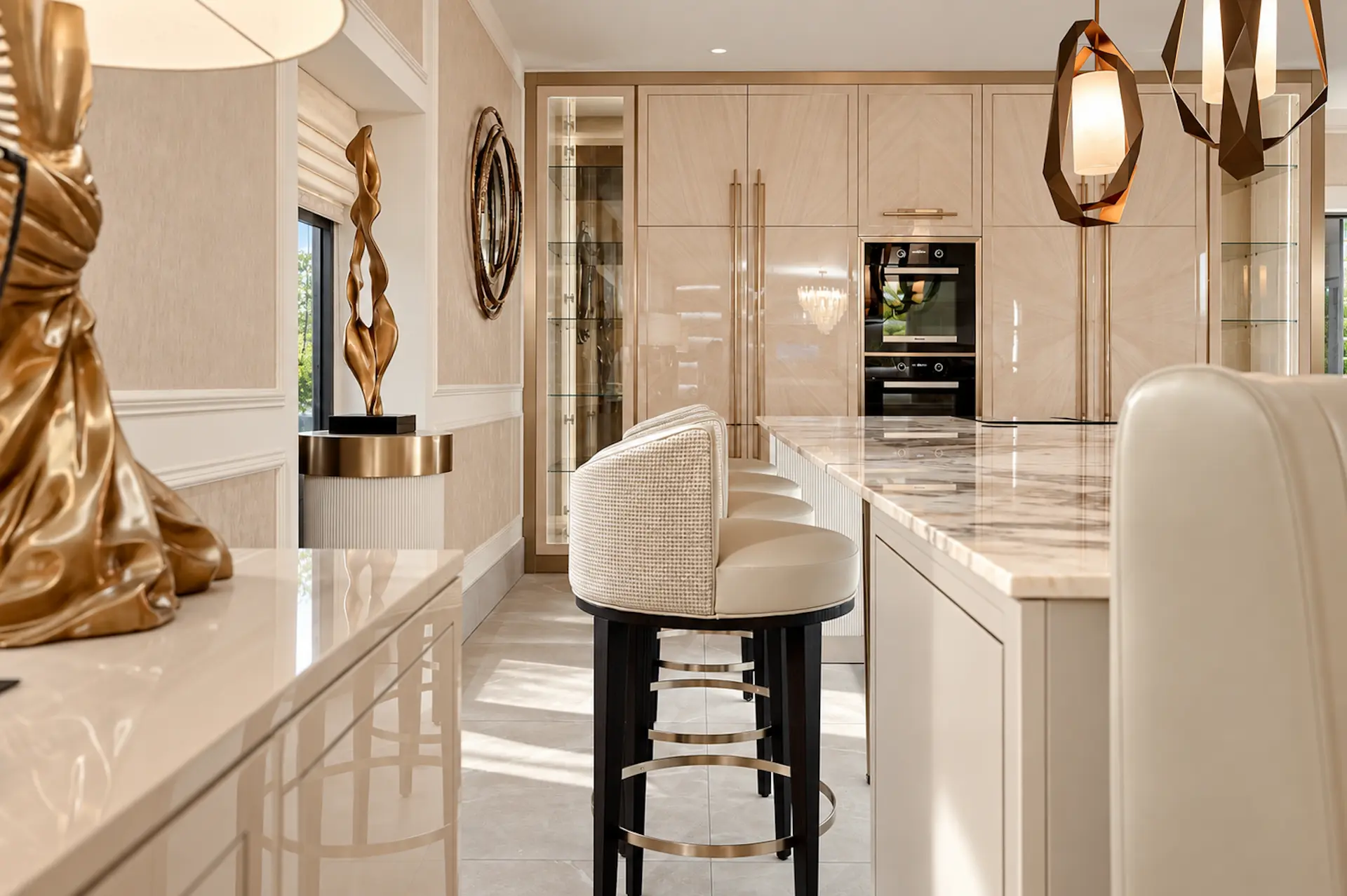 The Lake House interior design, Cheshire