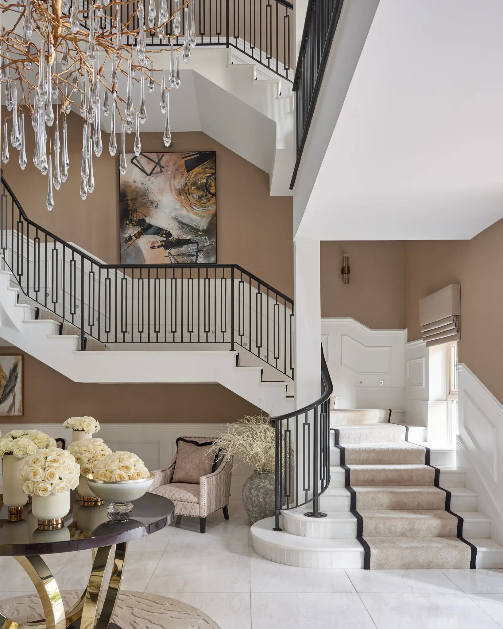 Silverstone Private Mansion residential interior design, Midlands