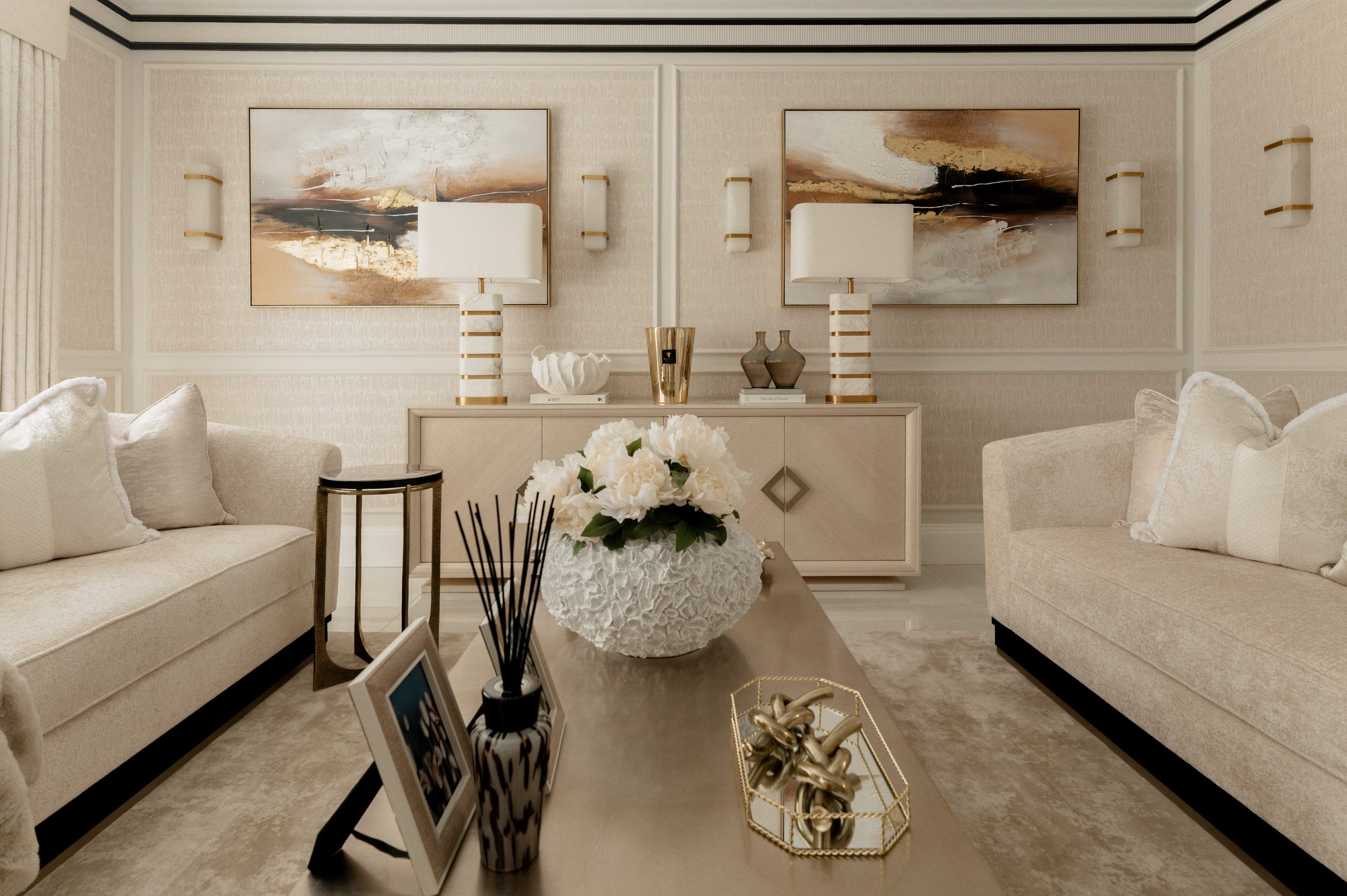 The White House interior, Edgbaston, Birmingham