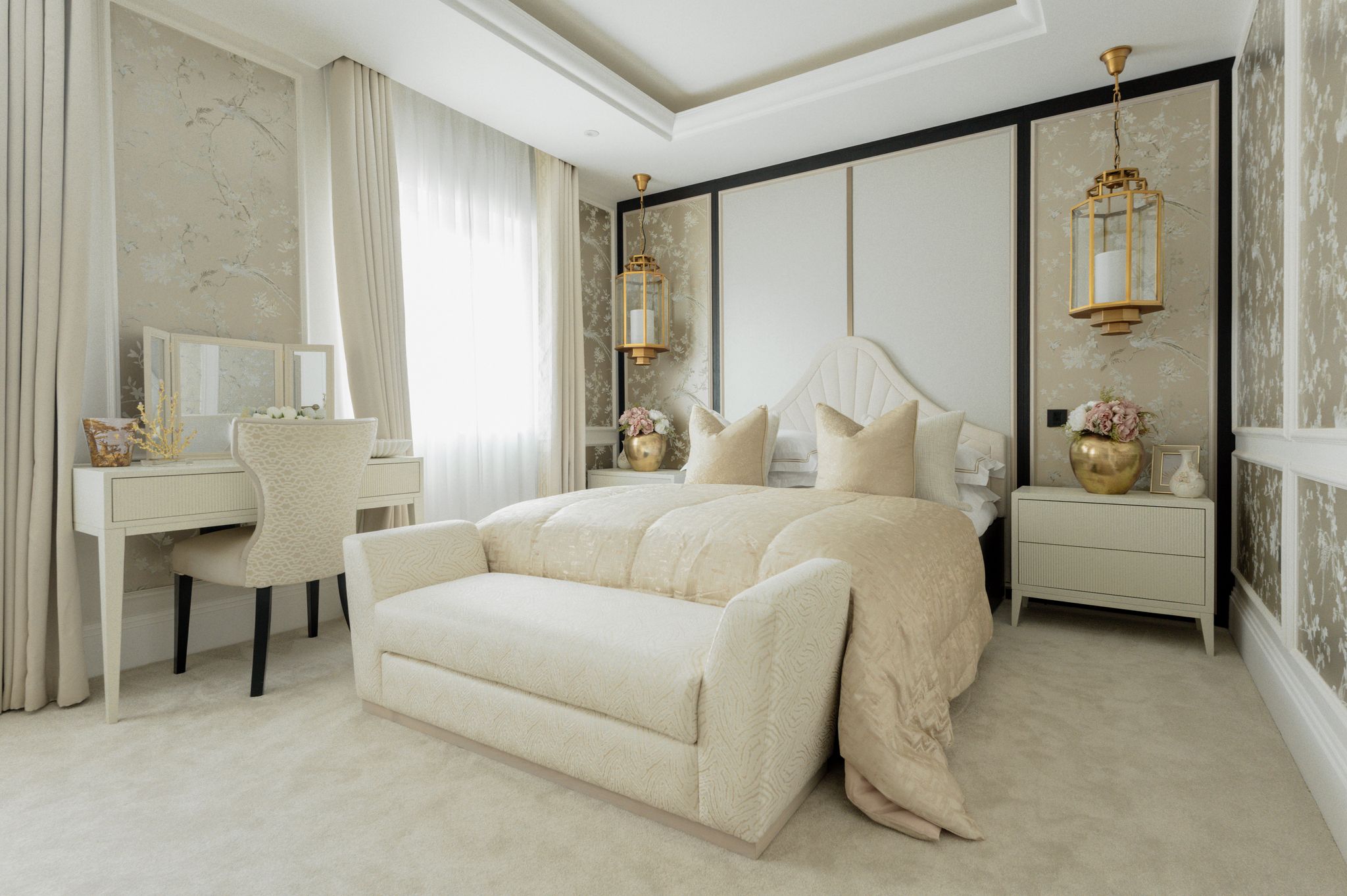 The White House interior, Edgbaston, Birmingham