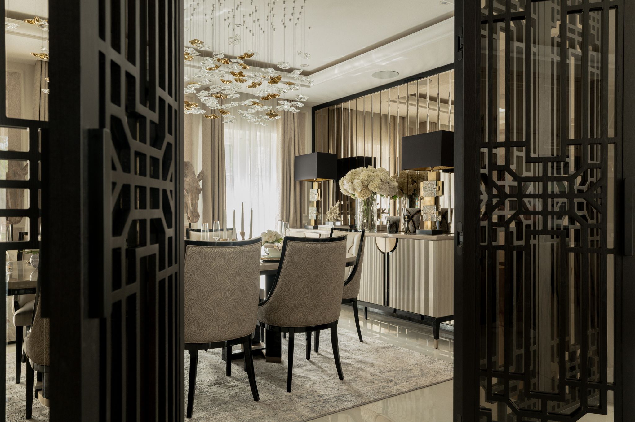 The White House interior detail, Edgbaston, Birmingham