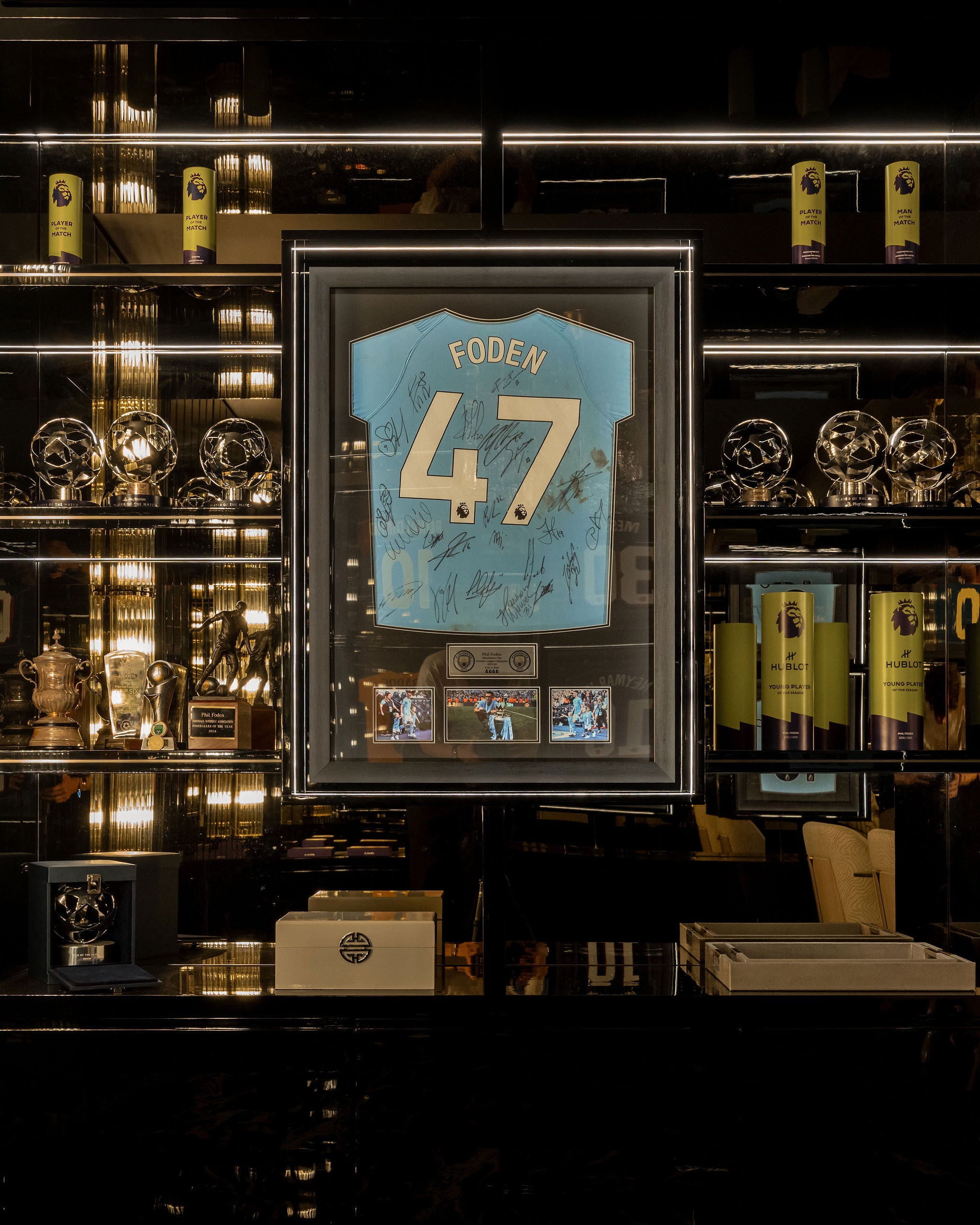Trophy Lounge interior detail, Cheshire