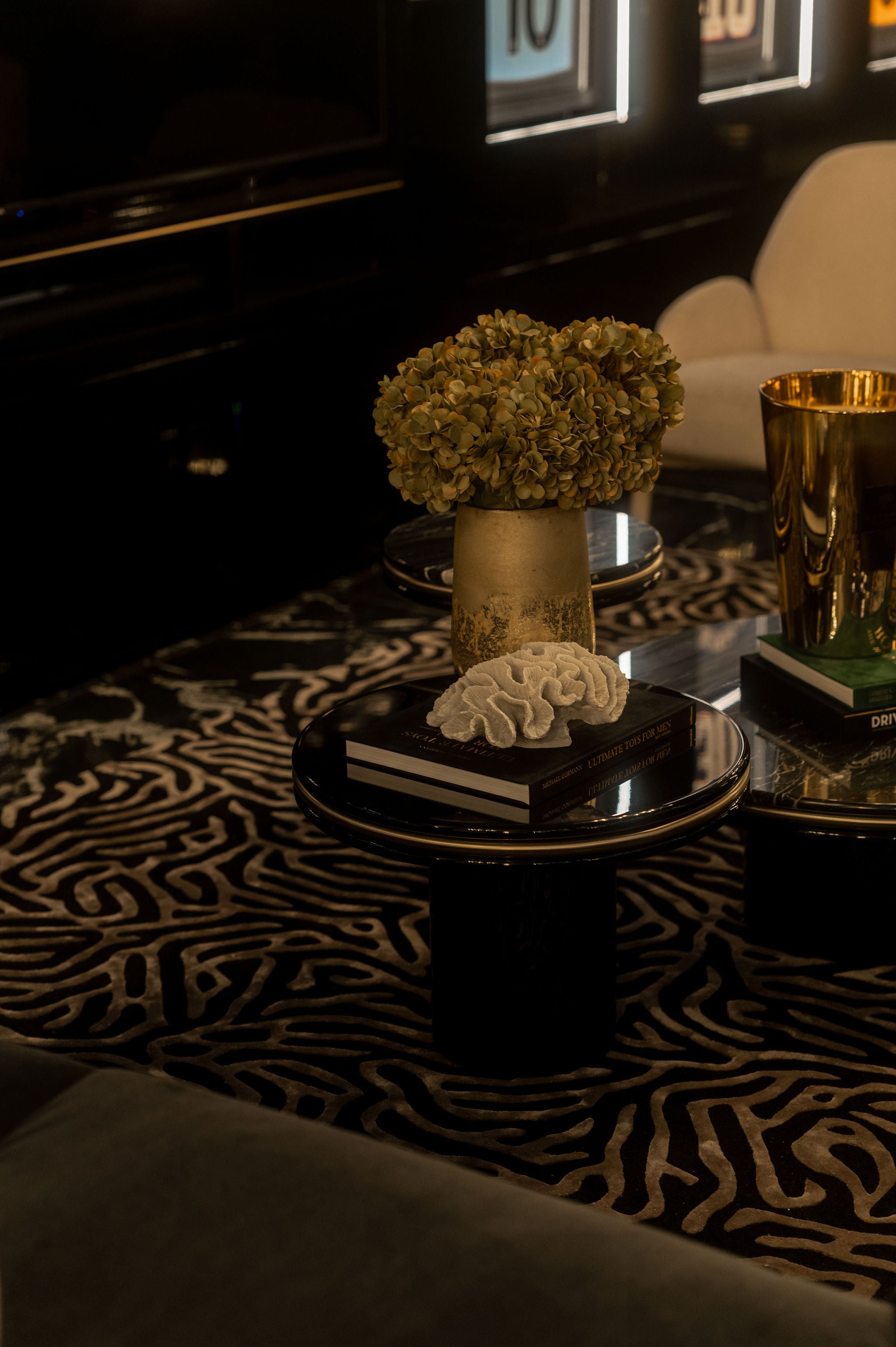 Trophy Lounge interior detail, Cheshire