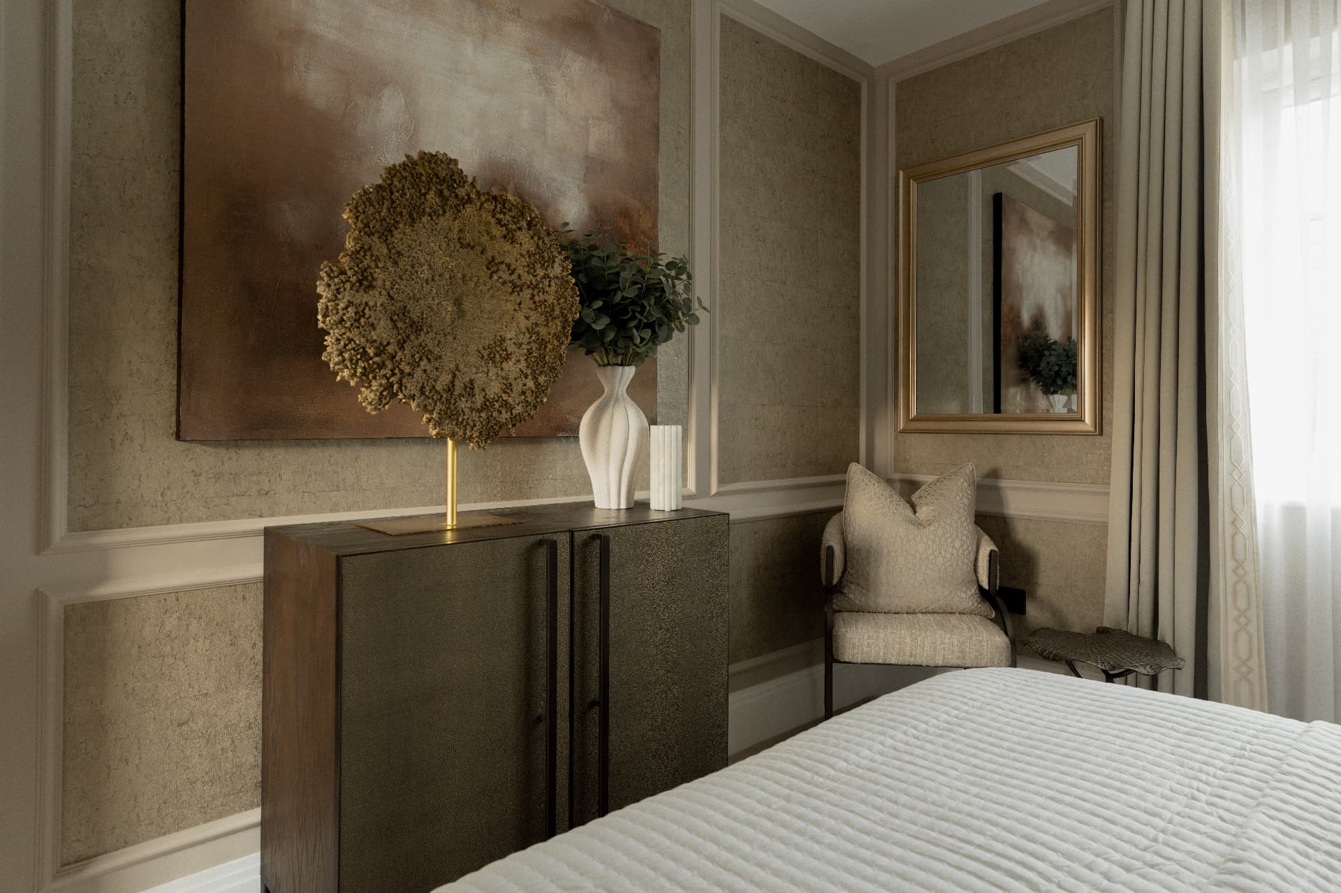 The White House interior detail, Edgbaston, Birmingham