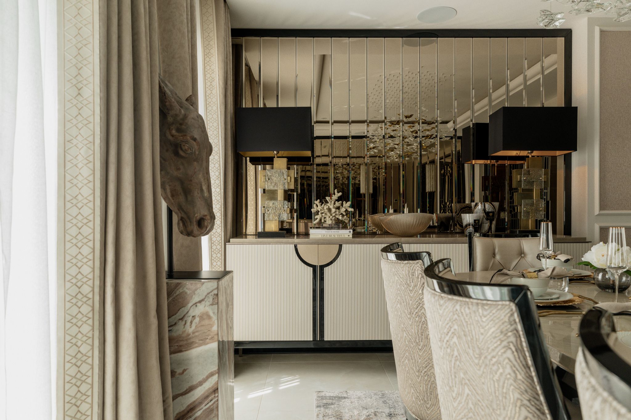 The White House interior detail, Edgbaston, Birmingham