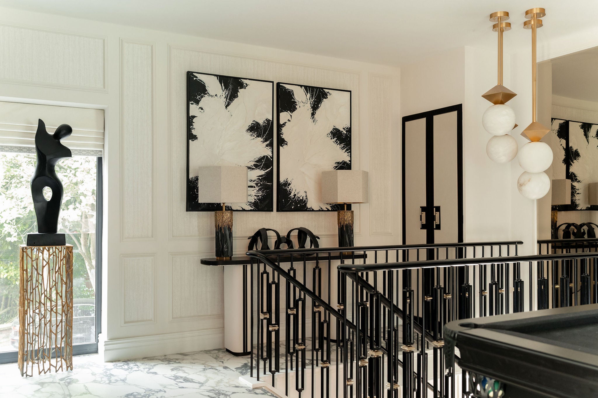The Lake House residential interior design, Cheshire