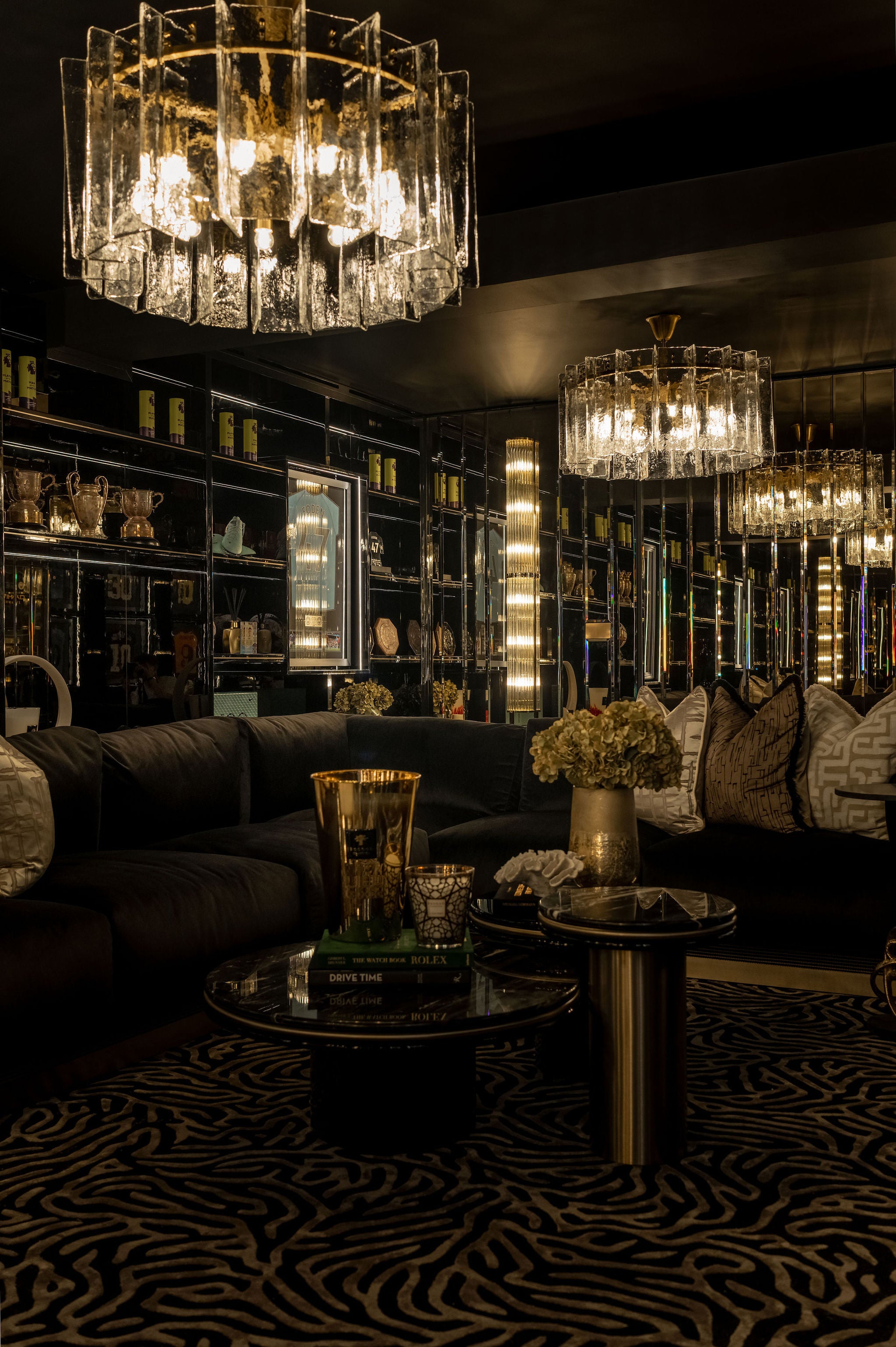 Trophy Lounge interior detail, Cheshire