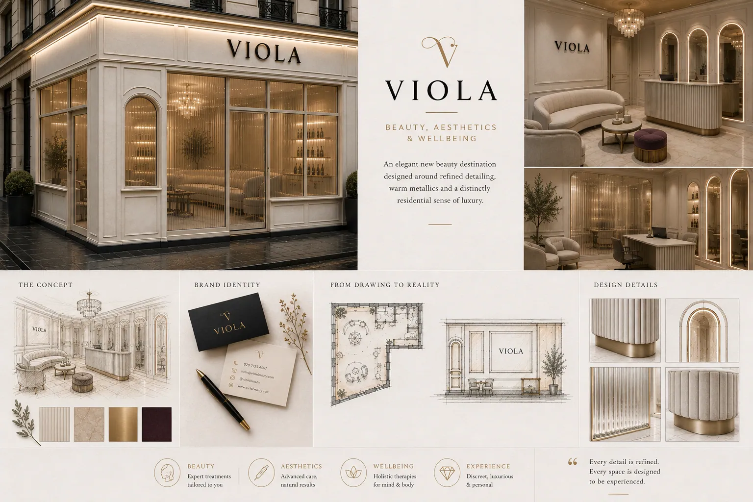 Viola interior detail, Beauty, Aesthetics & Wellbeing — Liverpool