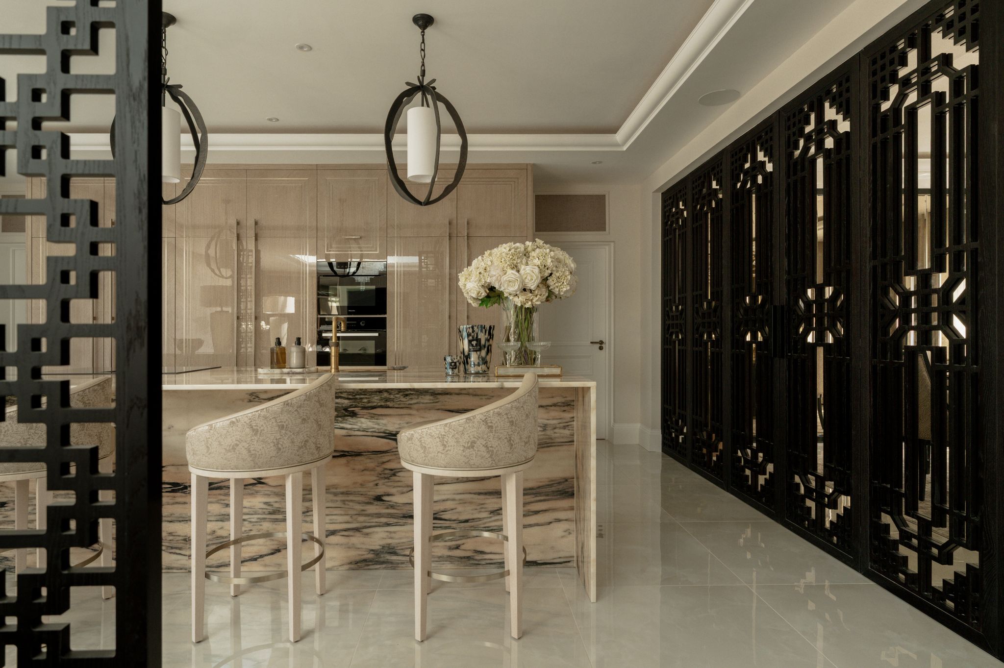 The White House interior, Edgbaston, Birmingham