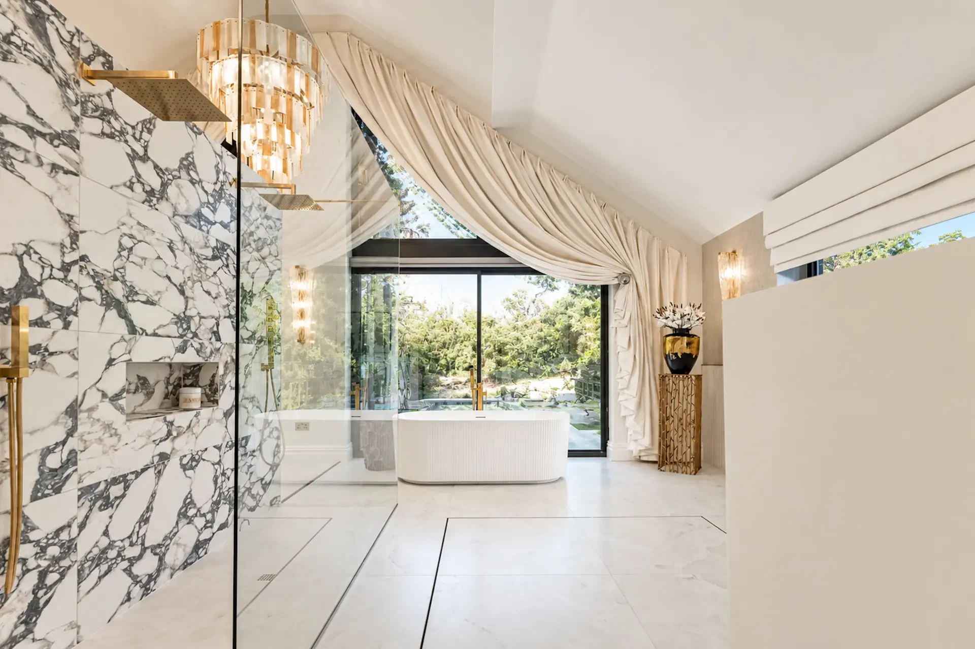 The Lake House interior, Cheshire