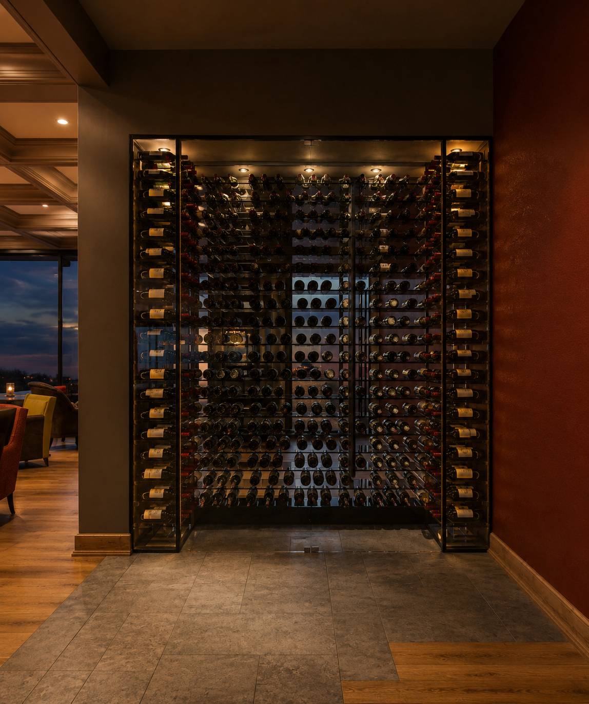 Restaurant and Bar interior detail, Corsham