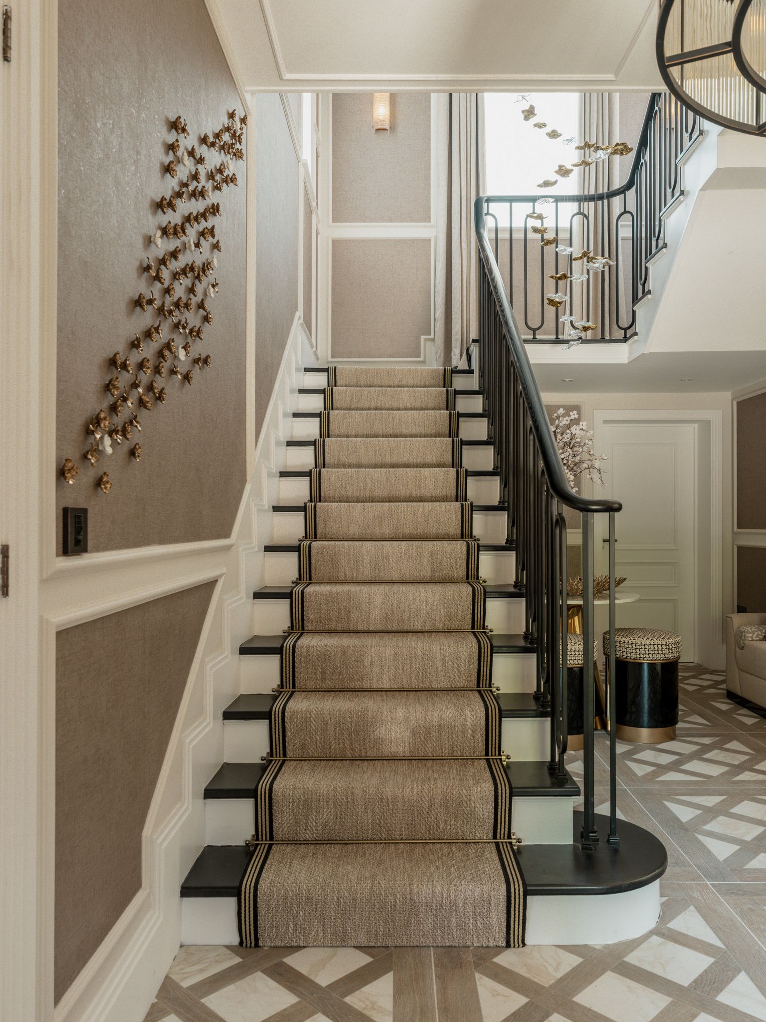 The White House interior detail, Edgbaston, Birmingham