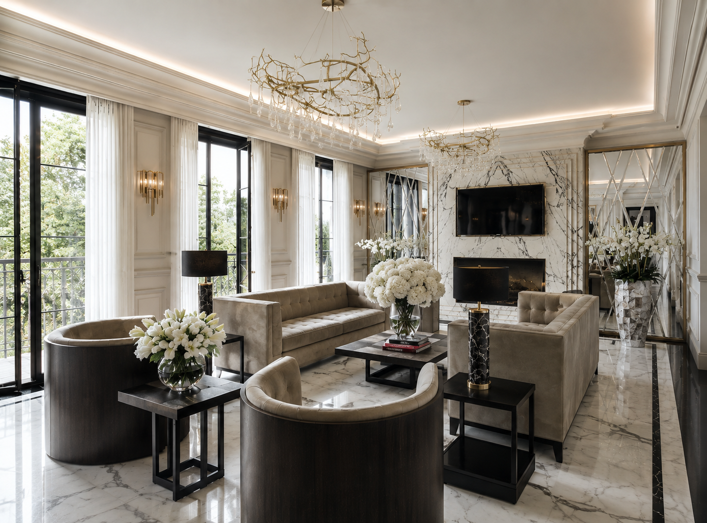 Mayfair Town House interior detail, London