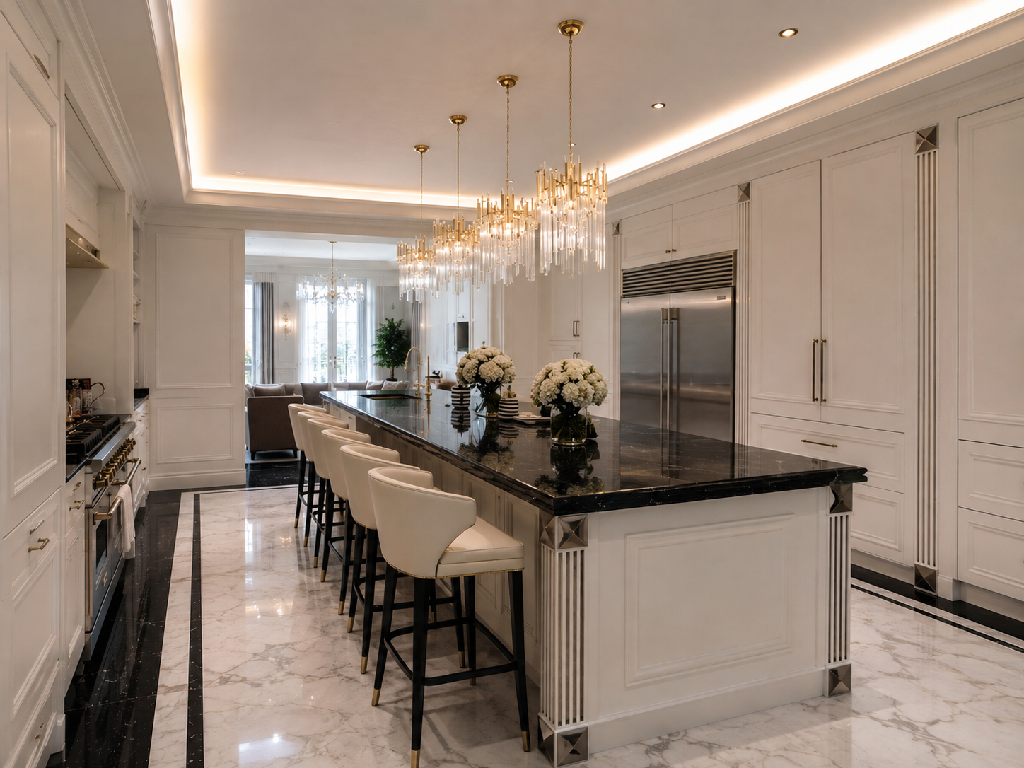 Mayfair Town House interior detail, London