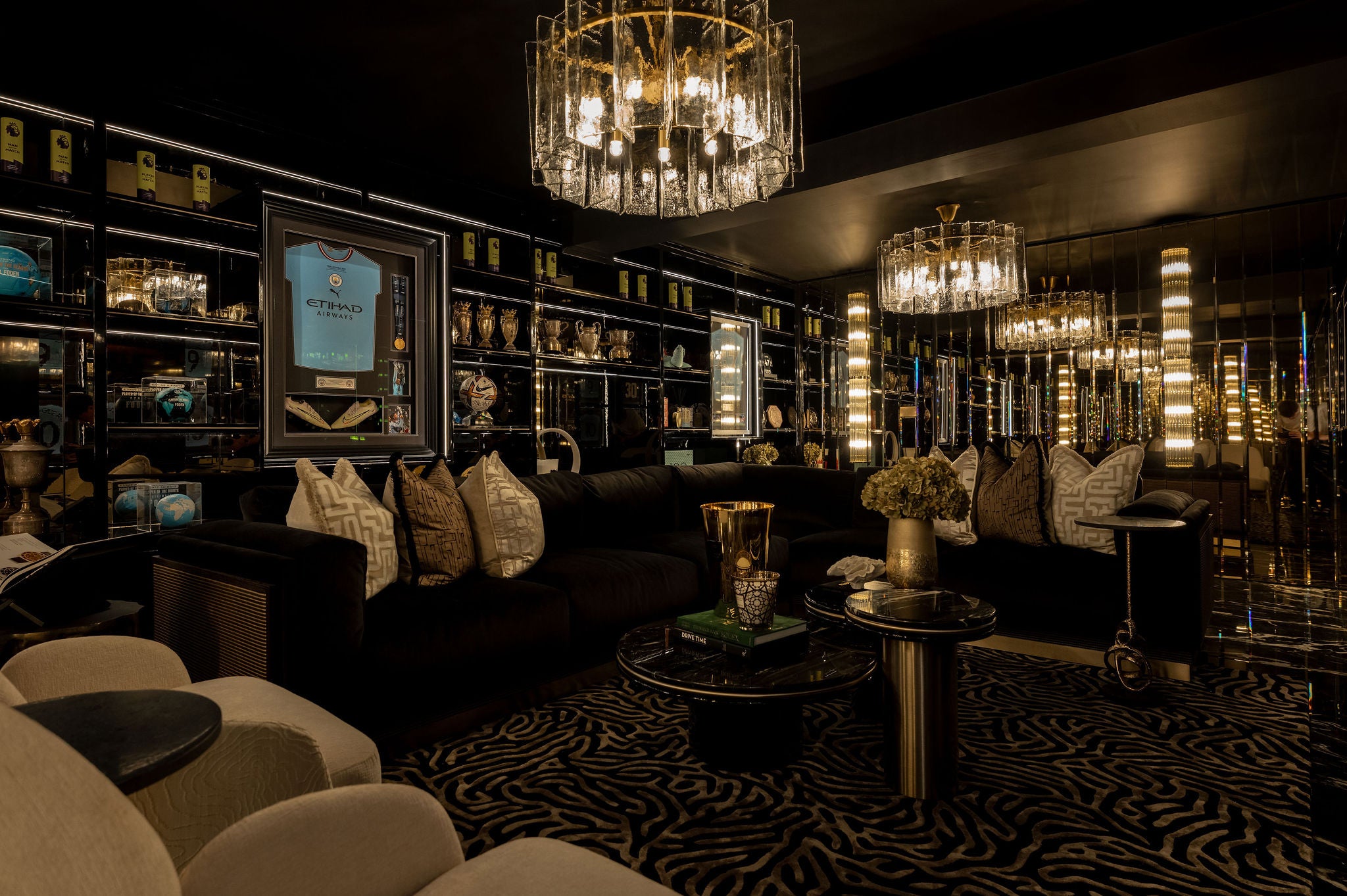 Trophy Lounge residential interior design, Cheshire