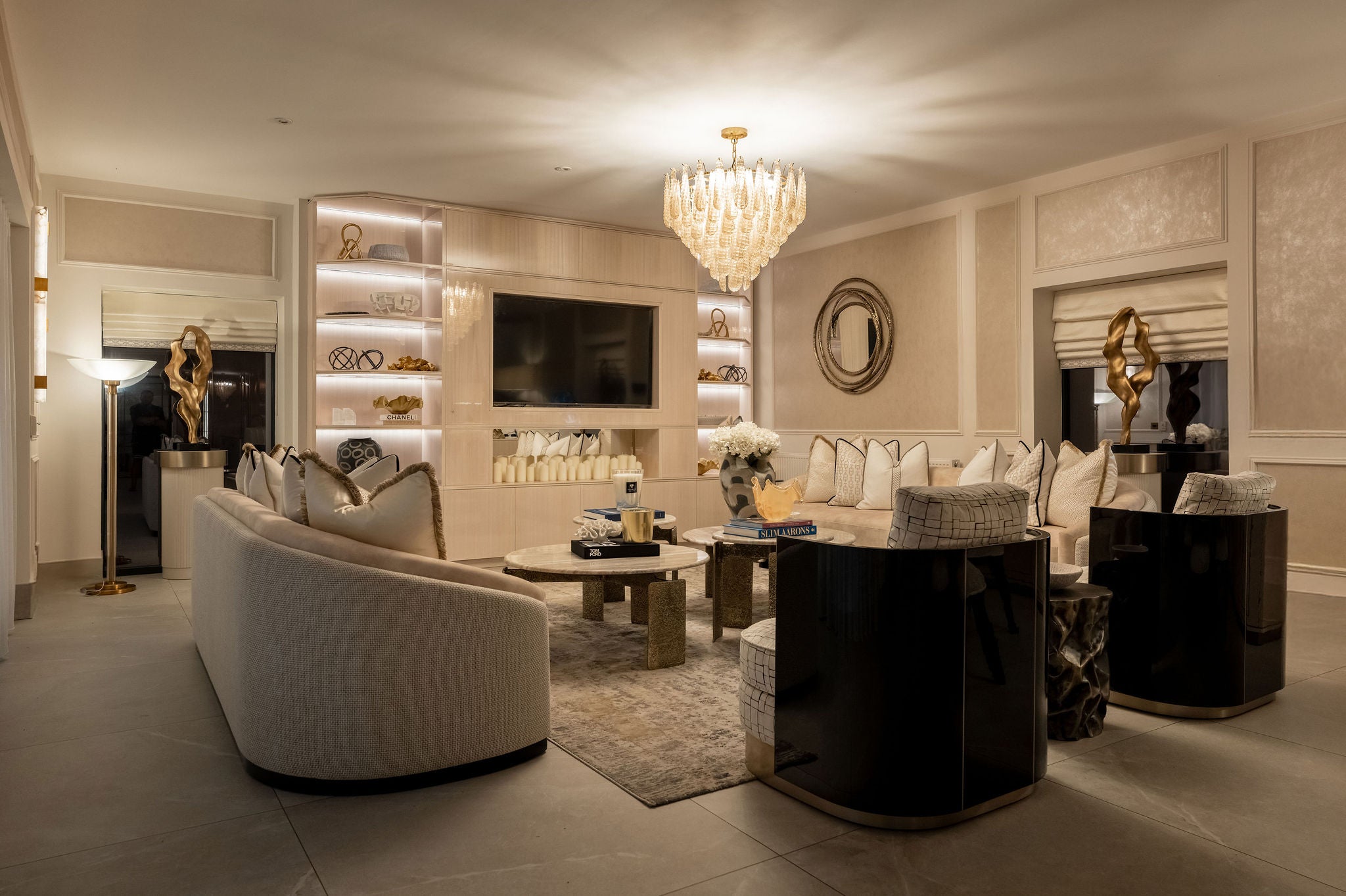 The Lake House interior, Cheshire