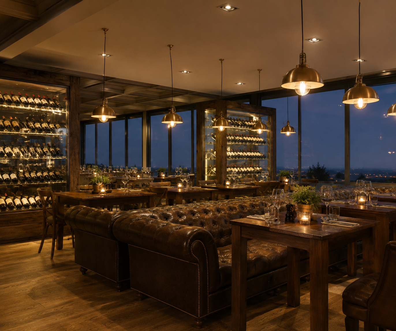 Restaurant and Bar interior, Corsham