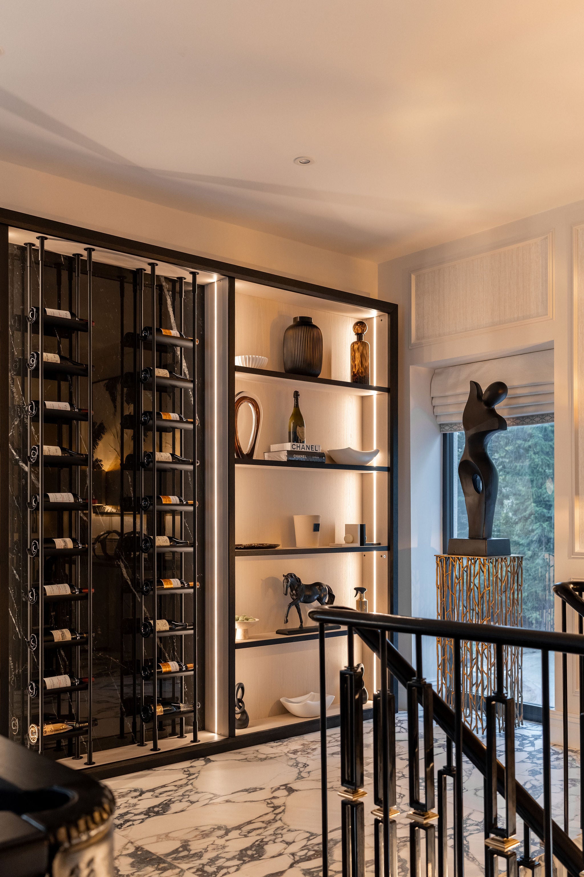The Lake House interior, Cheshire