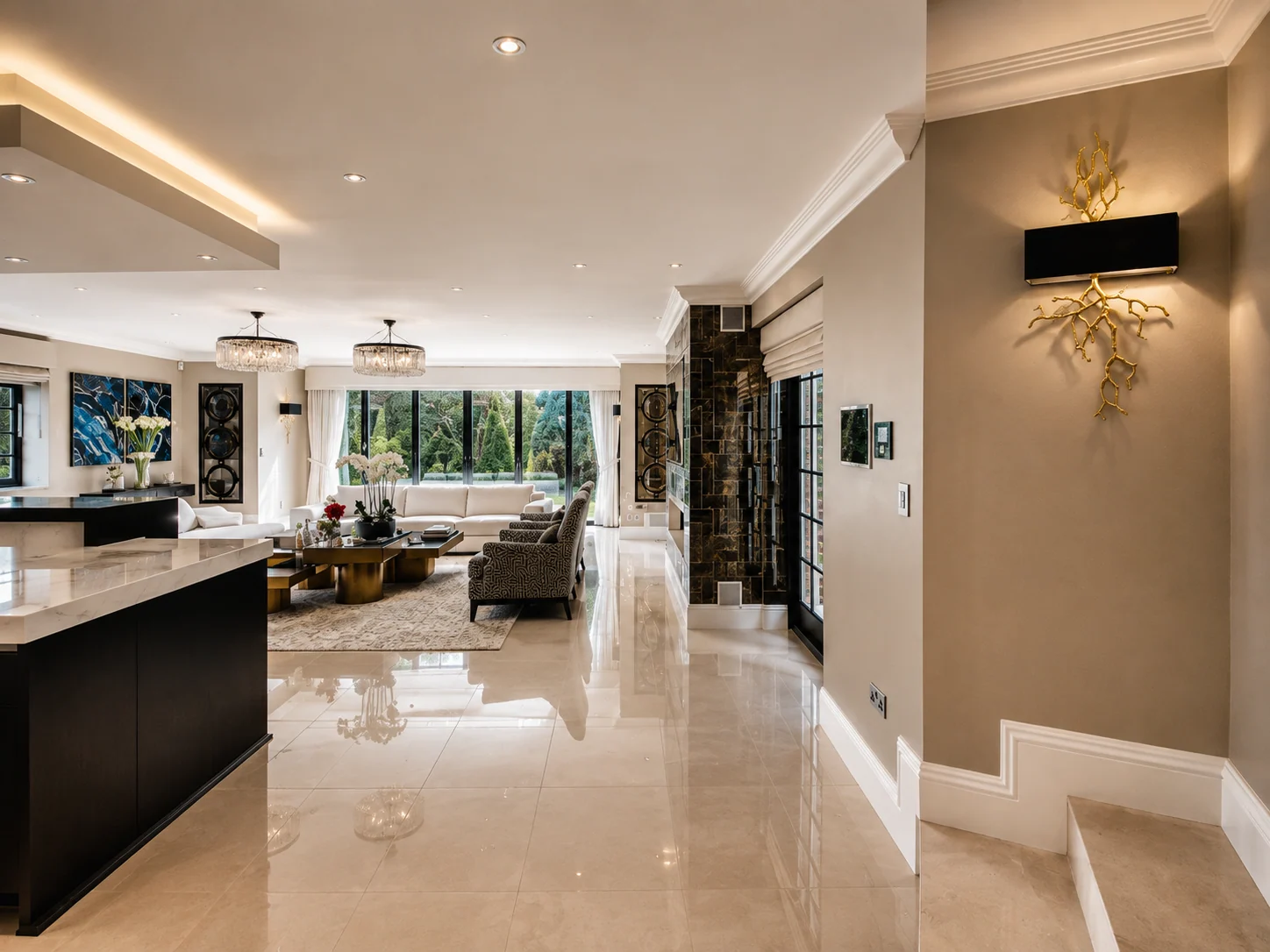 Private Family Home interior, Hale Barns