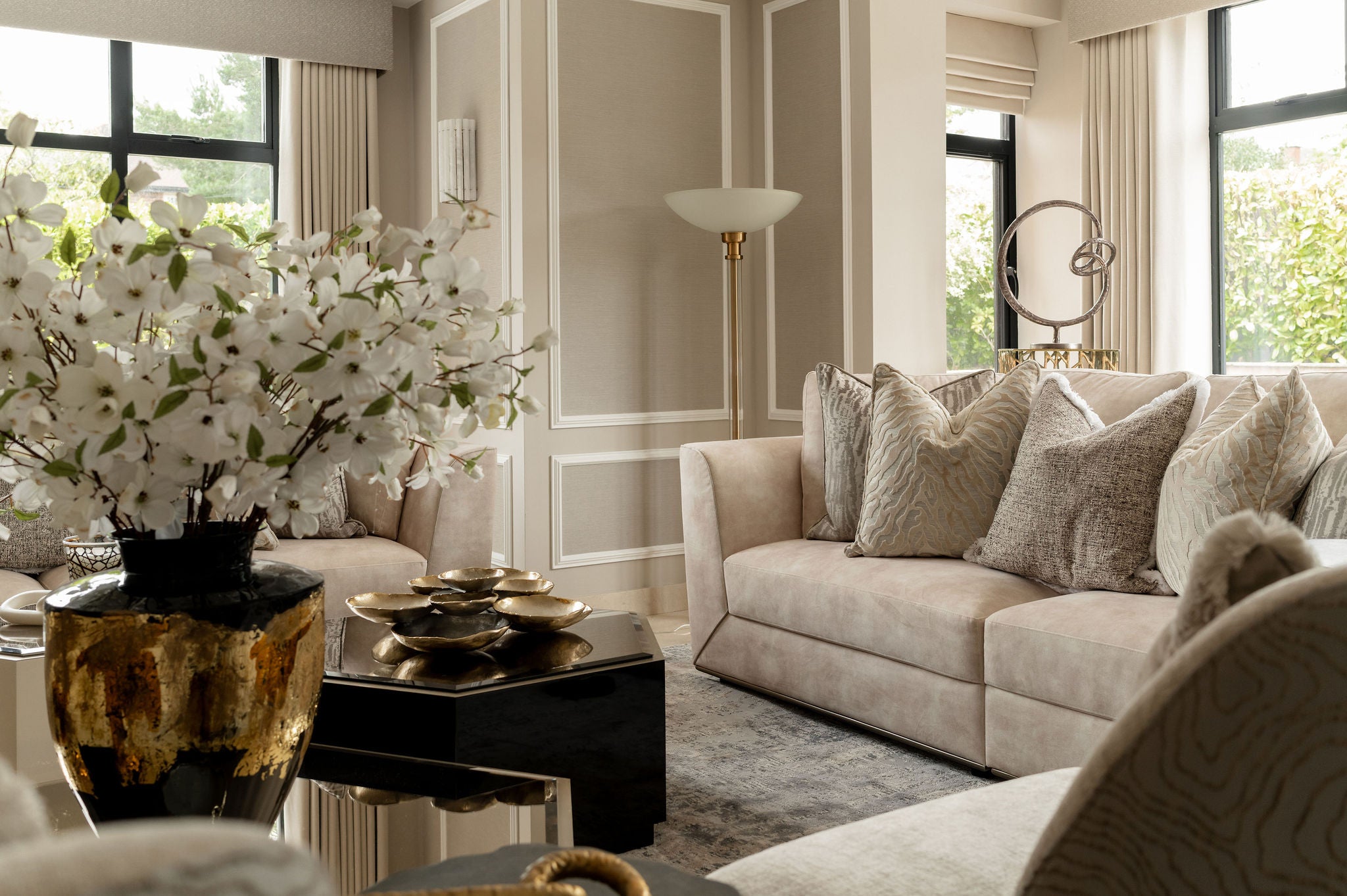 Carlton Private Residential residential interior design, Hale Barns