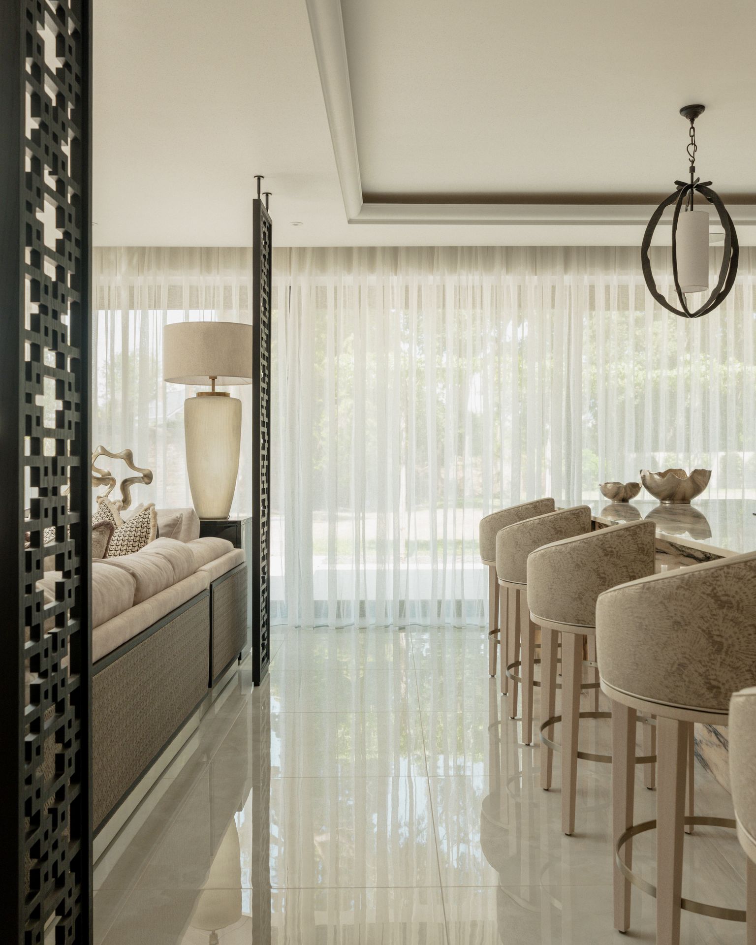 The White House interior detail, Edgbaston, Birmingham