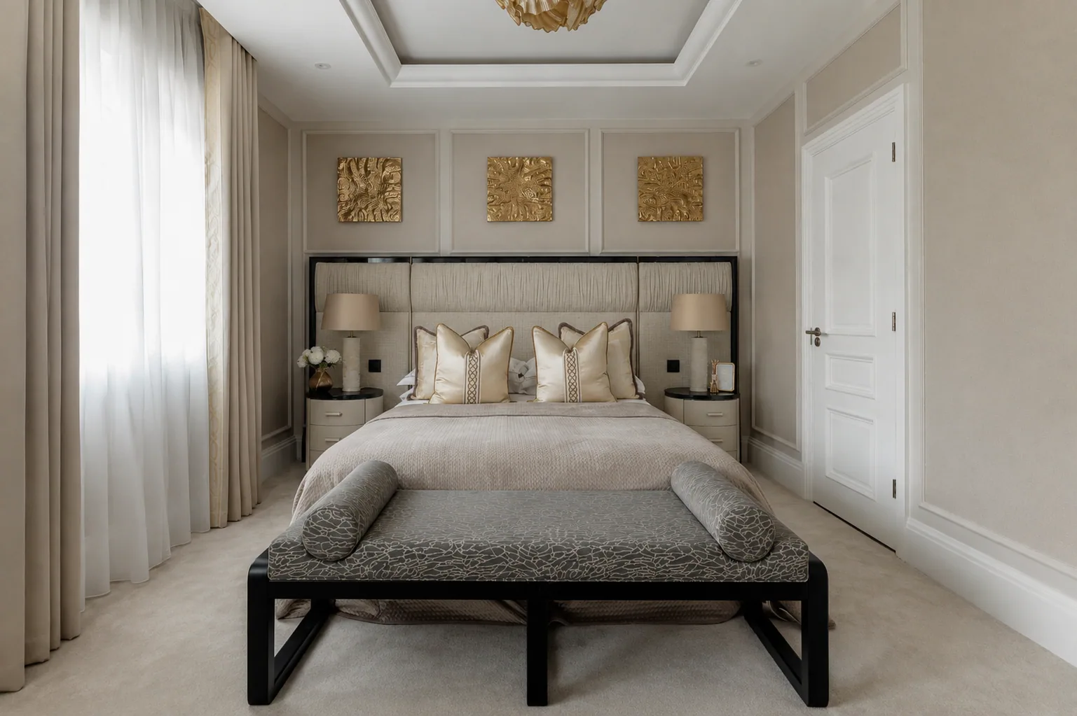 The White House interior detail, Edgbaston, Birmingham