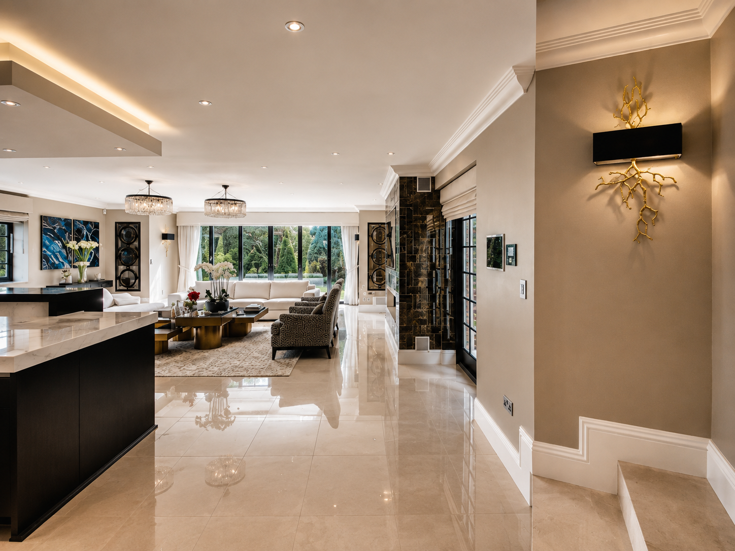 Private Family Home interior, Hale Barns
