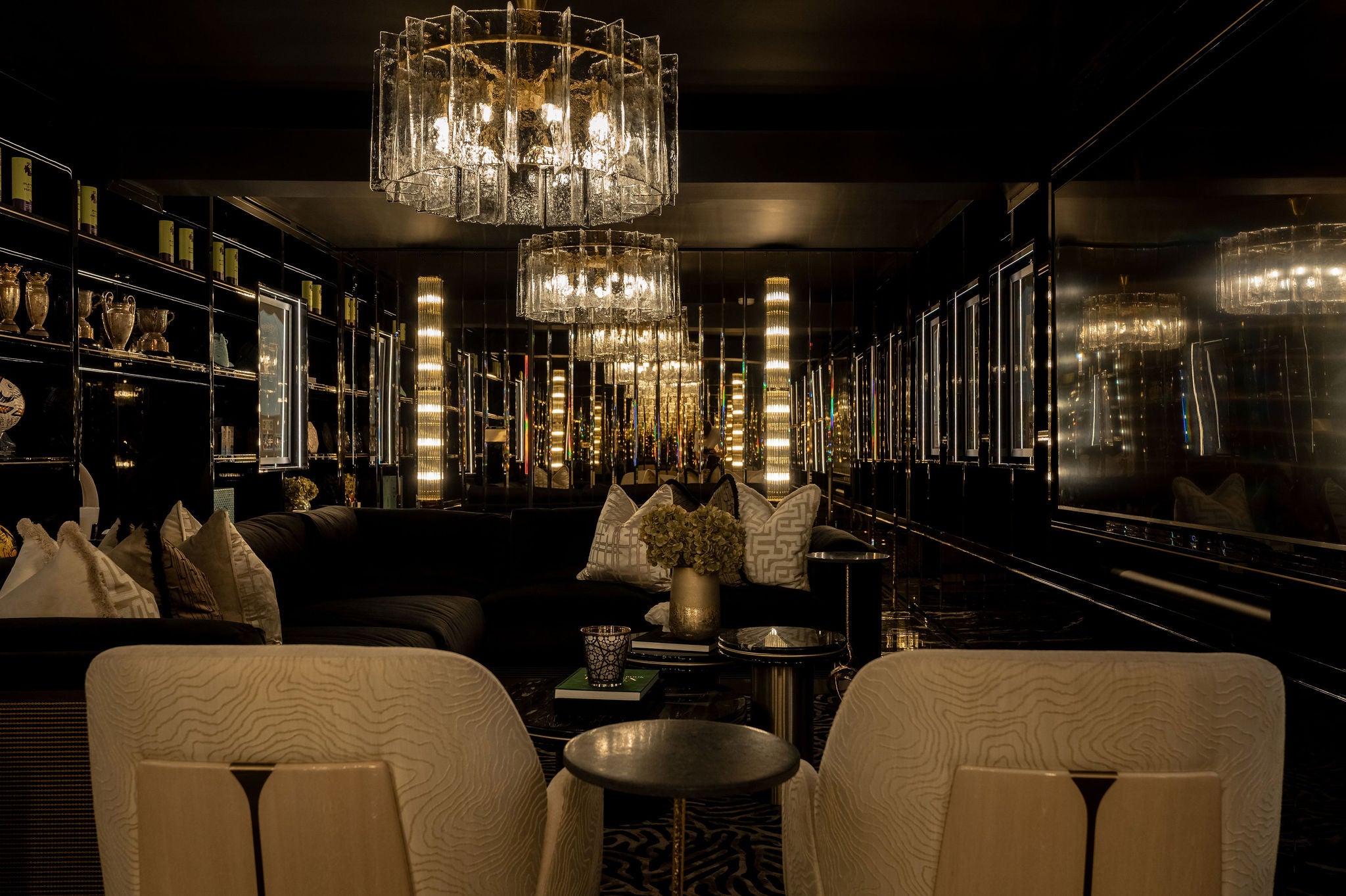 Trophy Lounge interior detail, Cheshire