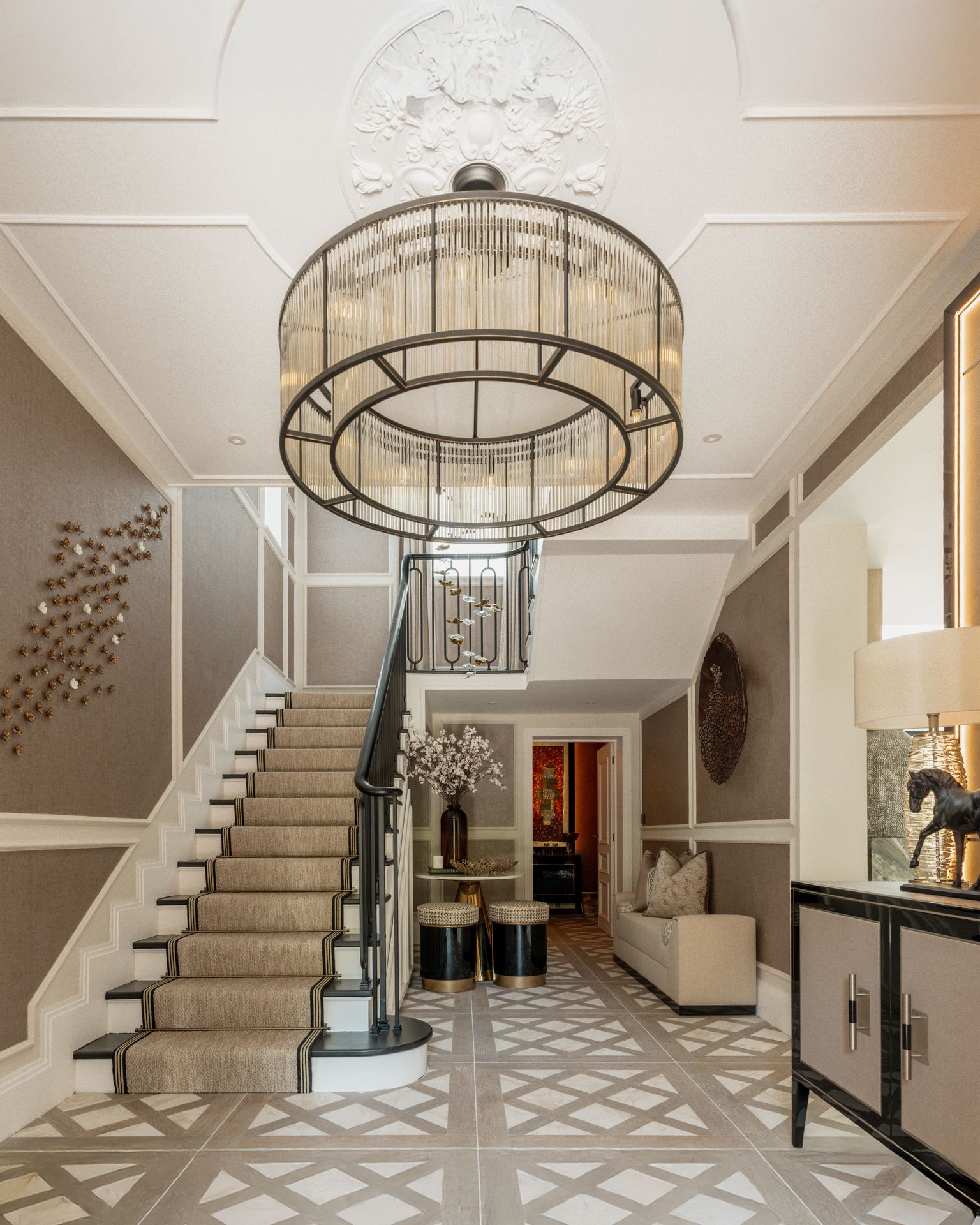 The White House interior detail, Edgbaston, Birmingham
