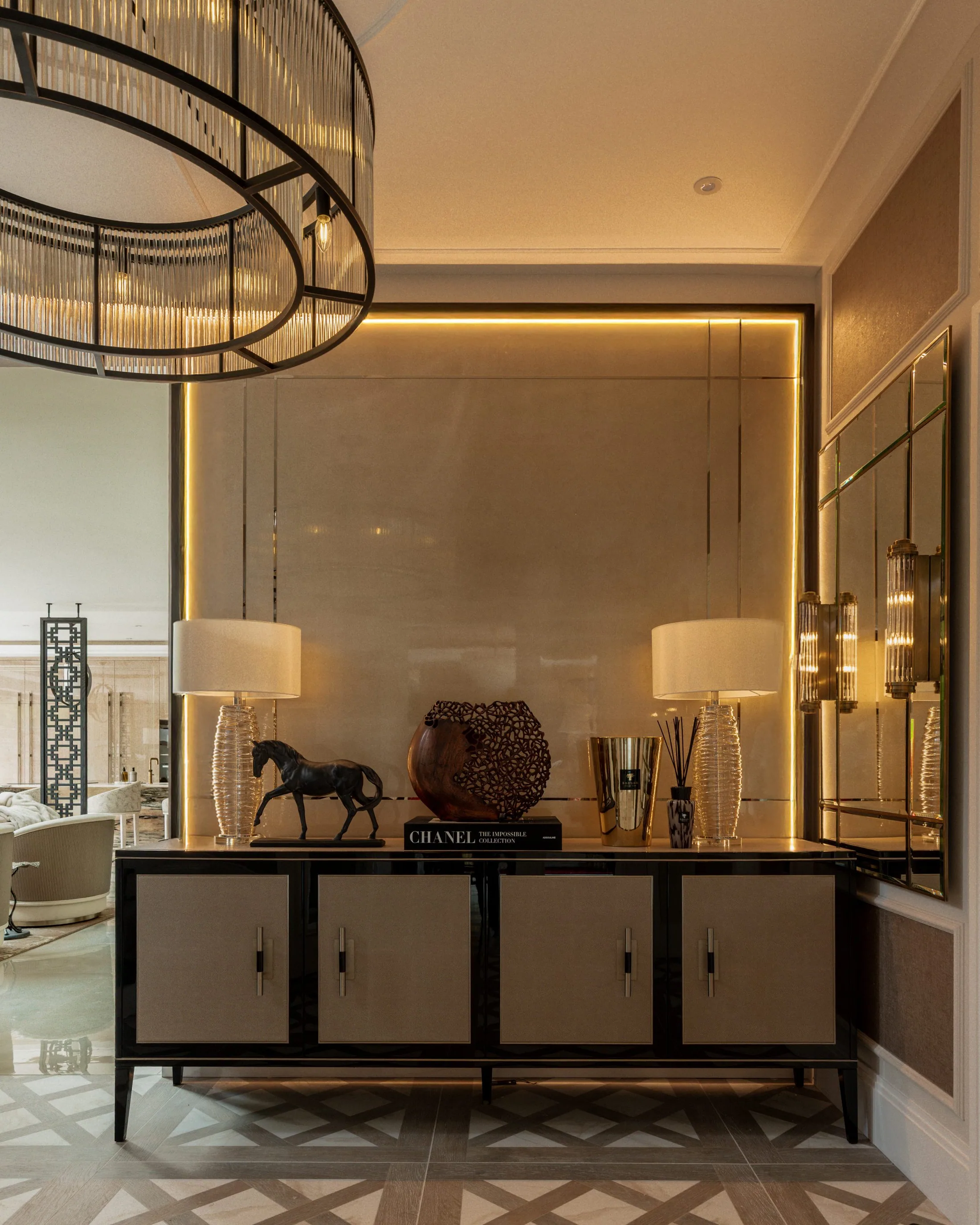 The White House interior detail, Edgbaston, Birmingham