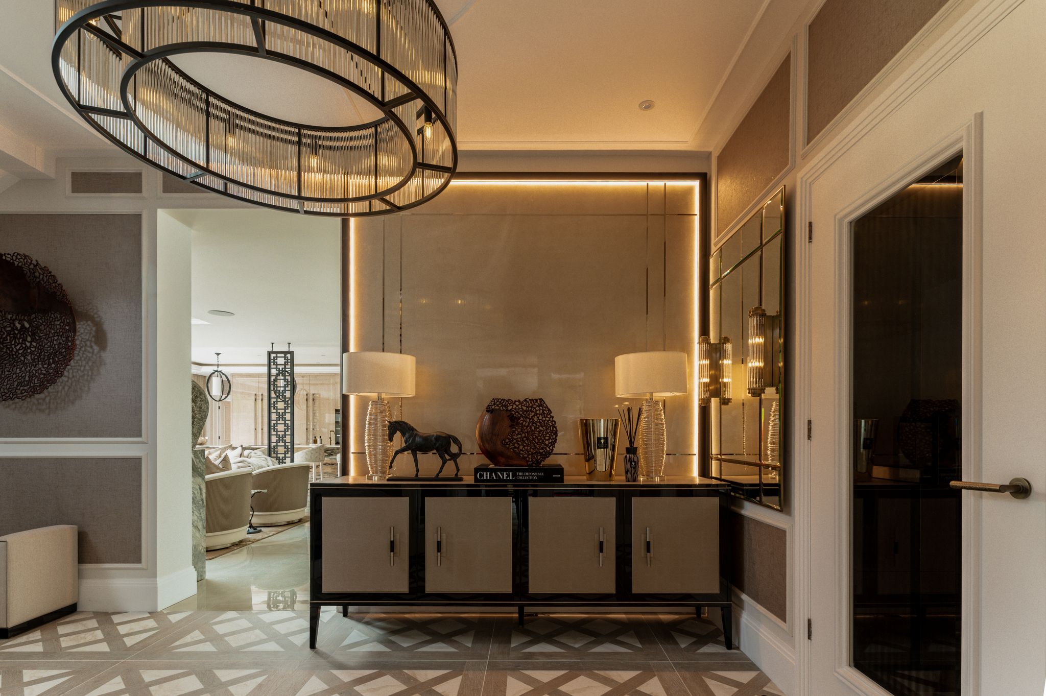 The White House interior detail, Edgbaston, Birmingham